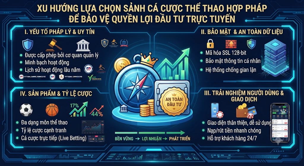 cá cược thể thao hợp pháp