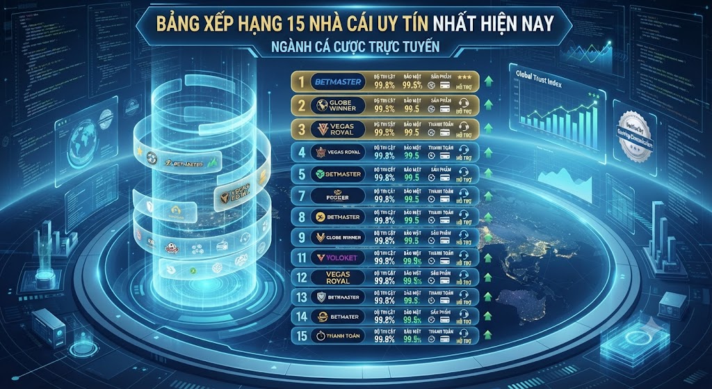 15 nhà cái uy tín