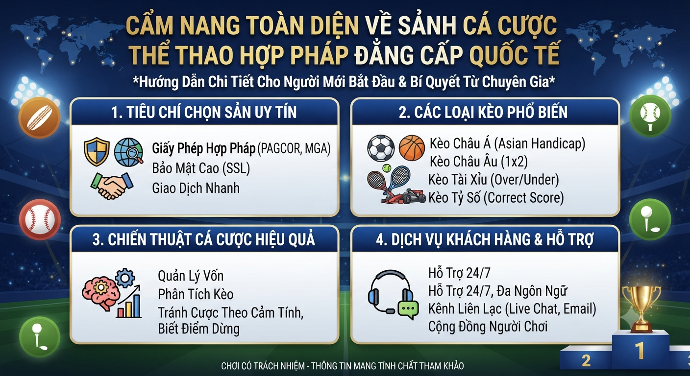 cá cược thể thao hợp pháp
